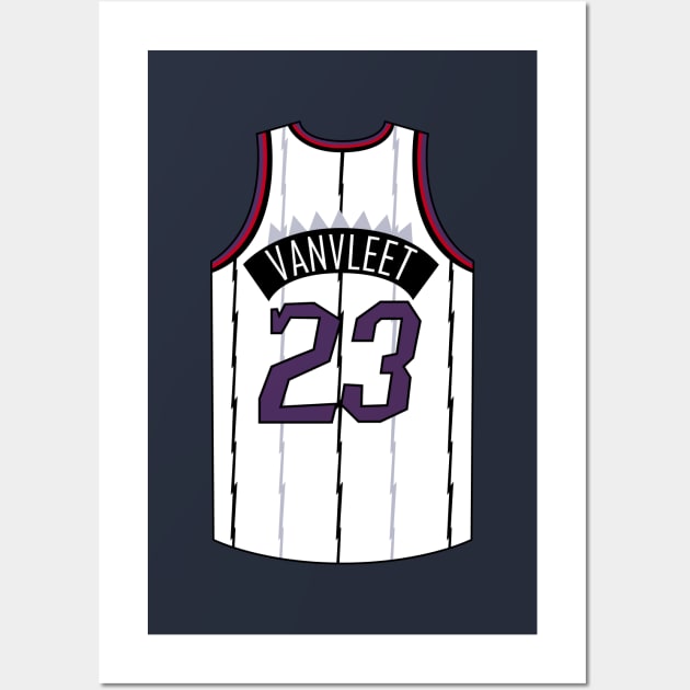 Fred VanVleet Toronto Jersey Qiangy Wall Art by qiangdade